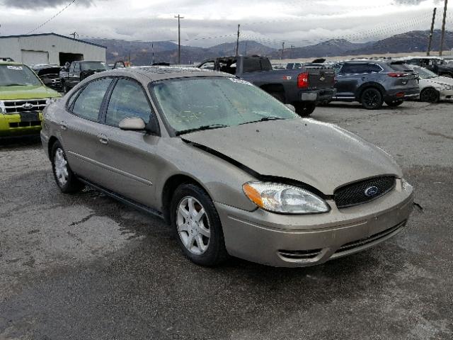 1FAFP56U96A206696 - 2006 FORD TAURUS SEL TAN photo 2