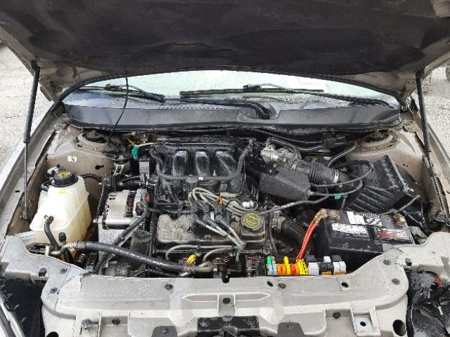 1FAFP56U96A206696 - 2006 FORD TAURUS SEL TAN photo 7