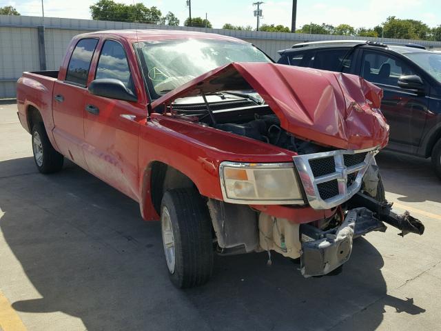 1D7HE48K98S506305 - 2008 DODGE DAKOTA QUA RED photo 1