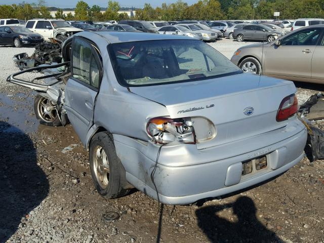 1G1NE52M3X6210421 - 1999 CHEVROLET MALIBU LS 银色 照片 3