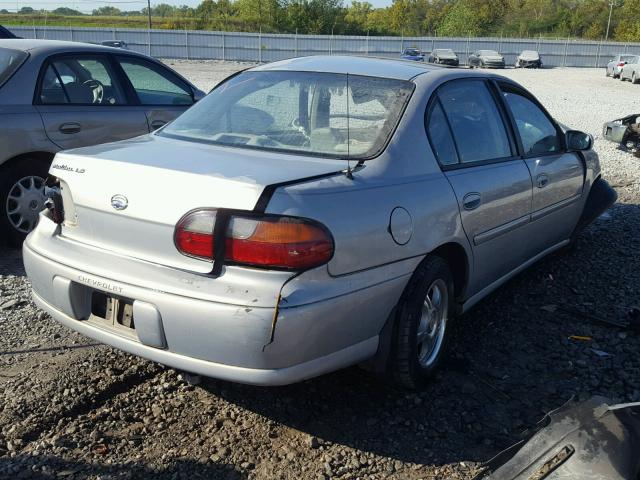 1G1NE52M3X6210421 - 1999 CHEVROLET MALIBU LS 银色 照片 4