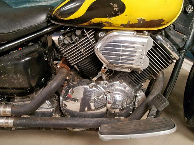 JYAVP11E32A022312 - 2002 YAMAHA XVS1100 A YELLOW photo 7