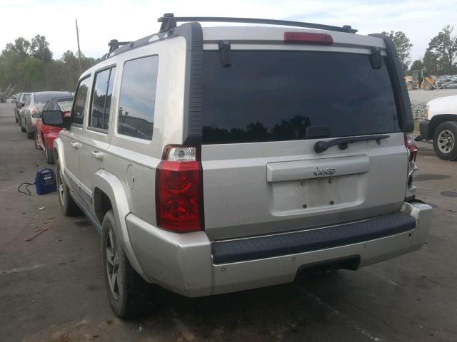 1J8HH48K06C367179 - 2006 JEEP COMMANDER GOLD photo 3