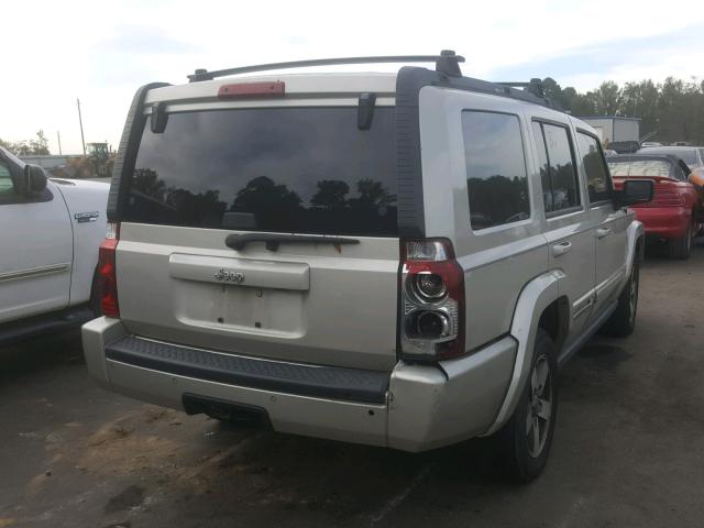 1J8HH48K06C367179 - 2006 JEEP COMMANDER GOLD photo 4