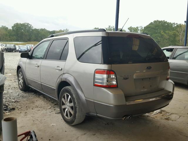 1FMDK02W88GA10688 - 2008 FORD TAURUS X S SILVER photo 3