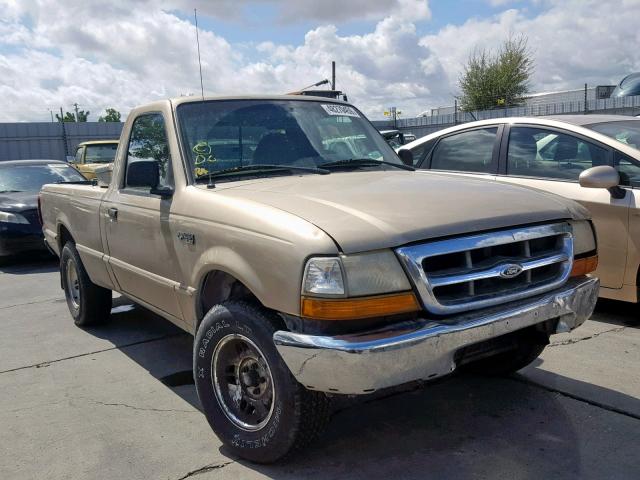 1FTYR10V1XUA63041 - 1999 FORD RANGER BEIGE photo 1