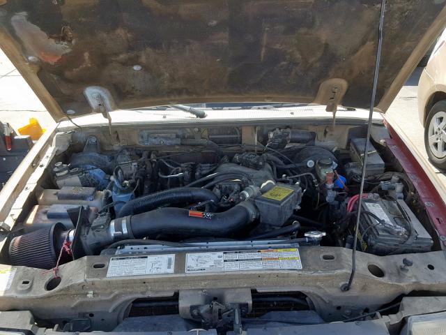 1FTYR10V1XUA63041 - 1999 FORD RANGER BEIGE photo 7