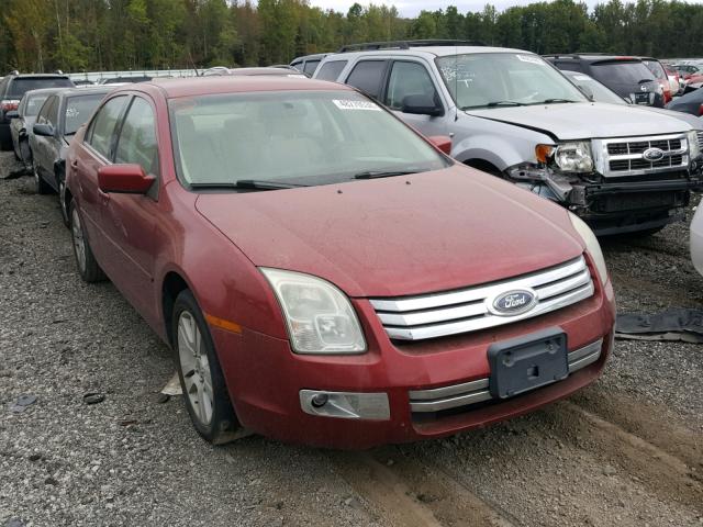 3FAHP08108R237469 - 2008 FORD FUSION SEL RED photo 1