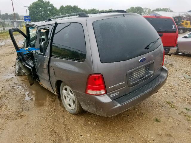 2FMZA51666BA44687 - 2006 FORD FREESTAR S GRAY photo 3