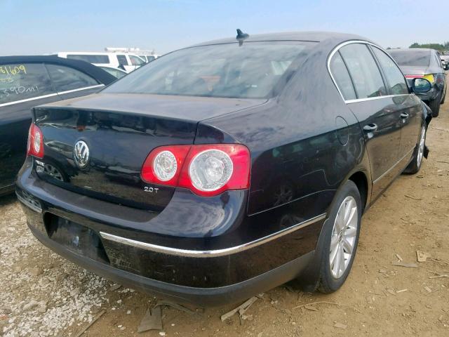 WVWJK7AN4AE076715 - 2010 VOLKSWAGEN PASSAT KOM BLACK photo 4