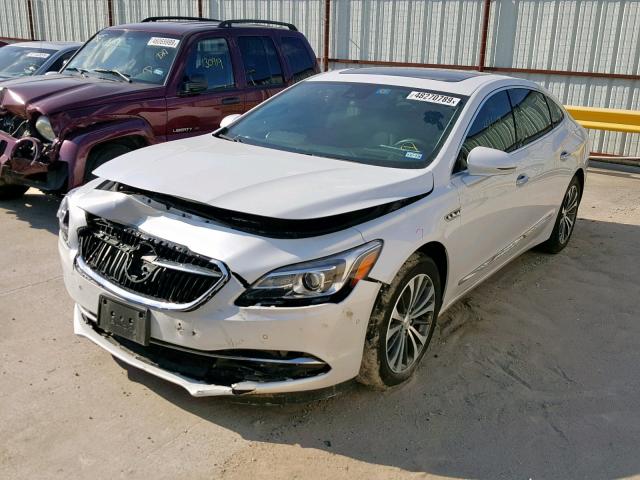 1G4ZR5SS1HU183448 - 2017 BUICK LACROSSE P WHITE photo 2