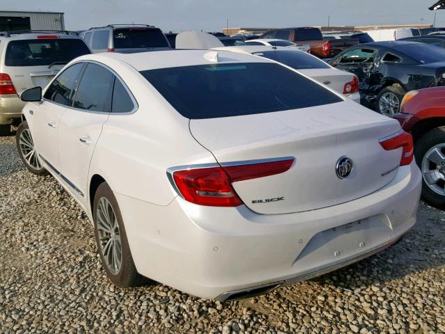 1G4ZR5SS1HU183448 - 2017 BUICK LACROSSE P WHITE photo 3