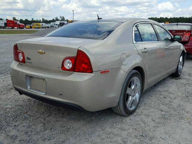 1G1ZH57B994252851 - 2009 CHEVROLET MALIBU 1LT 金色 照片 4