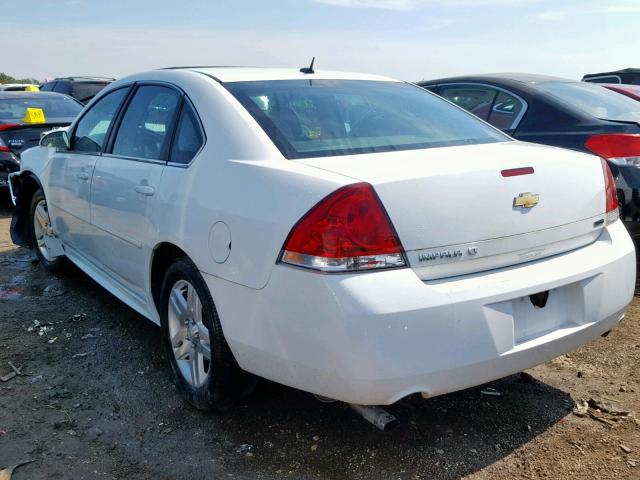 2G1WB5E30F1137014 - 2015 CHEVROLET IMPALA LIM WHITE photo 3