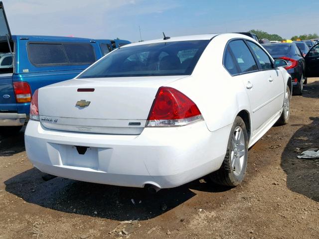 2G1WB5E30F1137014 - 2015 CHEVROLET IMPALA LIM WHITE photo 4