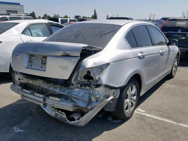 1HGCP2F47AA147315 - 2010 HONDA ACCORD LXP SILVER photo 4