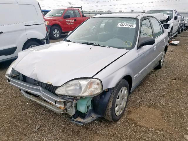 2HGEJ661XXH588308 - 1999 HONDA CIVIC BASE SILVER photo 2