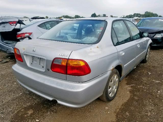 2HGEJ661XXH588308 - 1999 HONDA CIVIC BASE SILVER photo 4