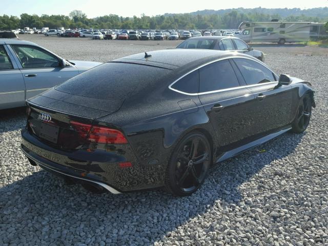 WUAW2AFC3EN900870 - 2014 AUDI RS7 BLACK photo 4