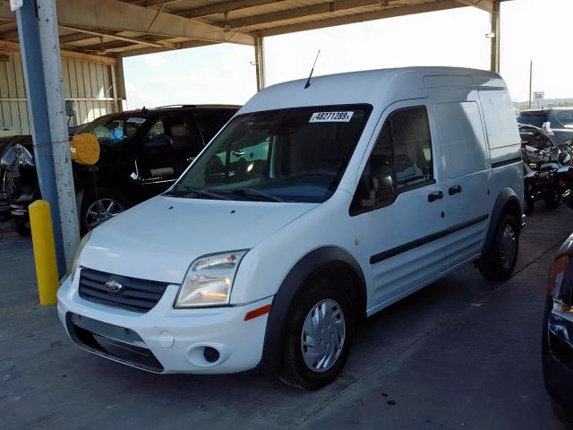 NM0LS7BN7DT141660 - 2013 FORD TRANSIT CO WHITE photo 2