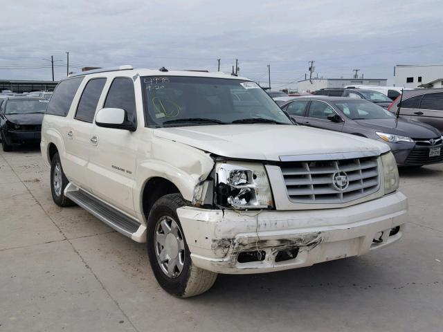 3GYFK66N93G213677 - 2003 CADILLAC ESCALADE E WHITE photo 1