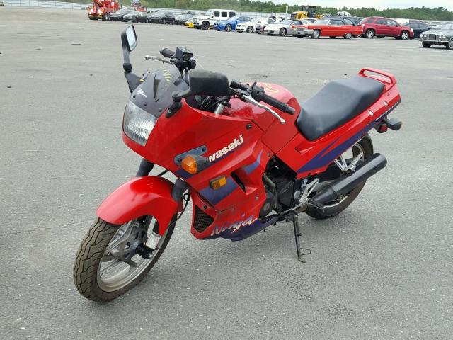 JKAEXMF17VA052407 - 1997 KAWASAKI EX250 F RED photo 2