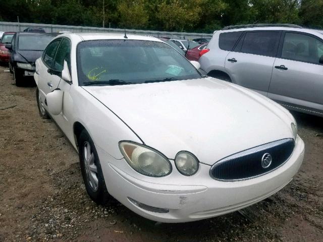 2G4WC532751258342 - 2005 BUICK LACROSSE C WHITE photo 1