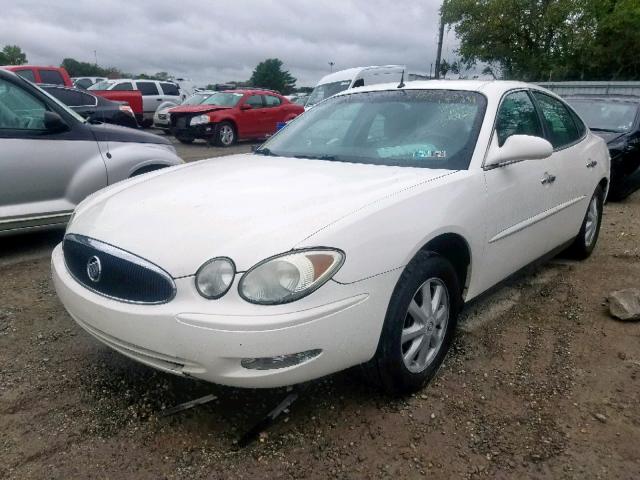 2G4WC532751258342 - 2005 BUICK LACROSSE C WHITE photo 2