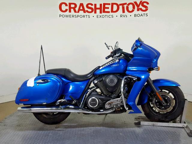 JKBVNRJ18CA005244 - 2012 KAWASAKI VN1700 J BLUE photo 1