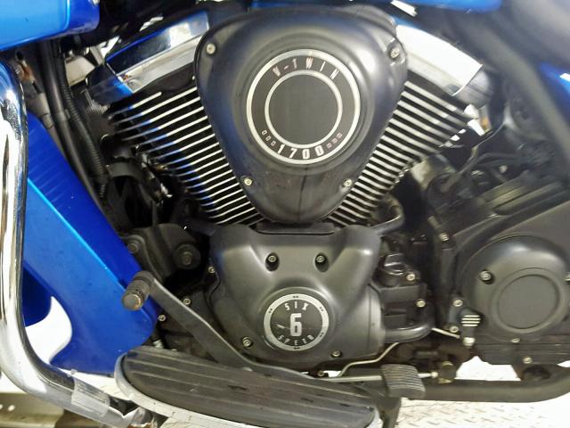 JKBVNRJ18CA005244 - 2012 KAWASAKI VN1700 J BLUE photo 12