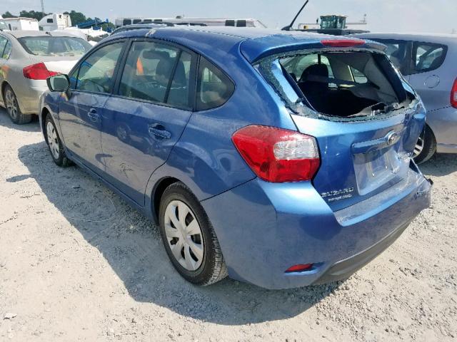 JF1GPAA64G8238602 - 2016 SUBARU IMPREZA BLUE photo 3