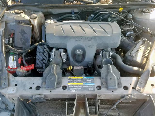 2G4WD552X71246392 - 2007 BUICK LACROSSE C GRAY photo 7