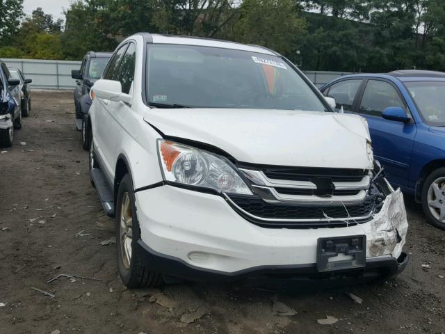 5J6RE4H71AL069128 - 2010 HONDA CR-V EXL WHITE photo 1