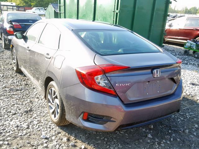 19XFC2F7XGE035227 - 2016 HONDA CIVIC EX CHARCOAL photo 3