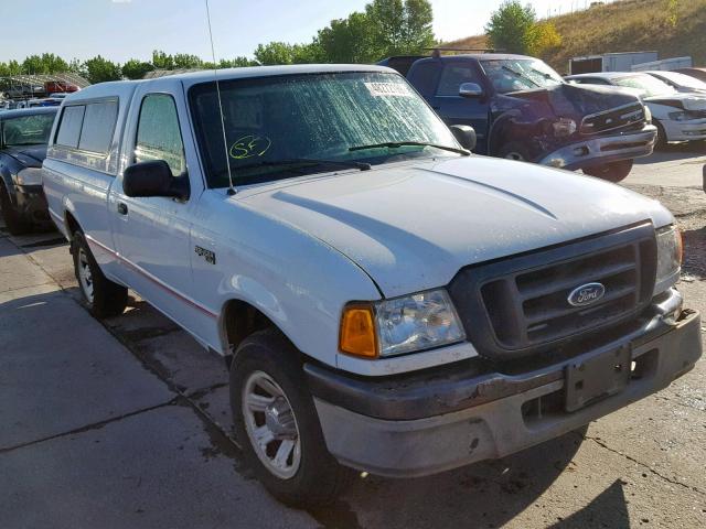 1FTYR10U14PA71240 - 2004 FORD RANGER WHITE photo 1