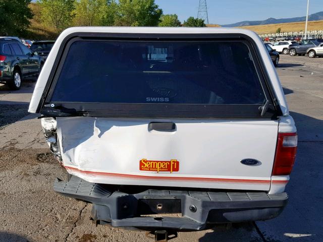 1FTYR10U14PA71240 - 2004 FORD RANGER WHITE photo 6