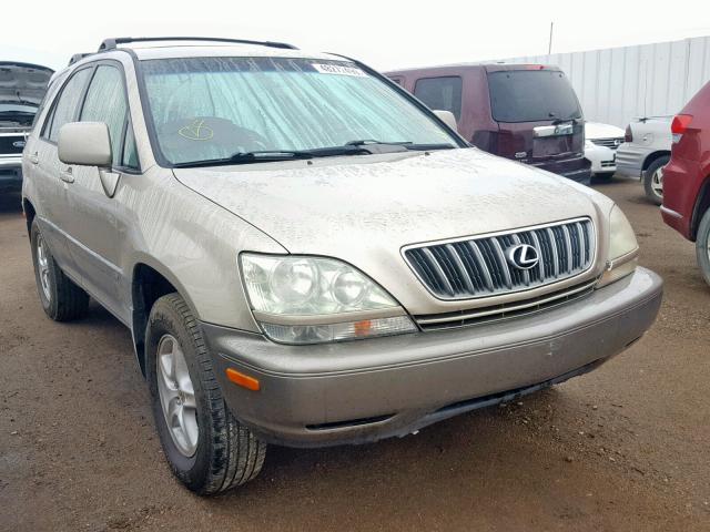 JTJGF10UX10108243 - 2001 LEXUS RX 300 GOLD photo 1