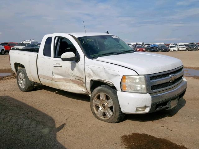 1GCEC19J08Z165942 - 2008 CHEVROLET SILVERADO WHITE photo 1