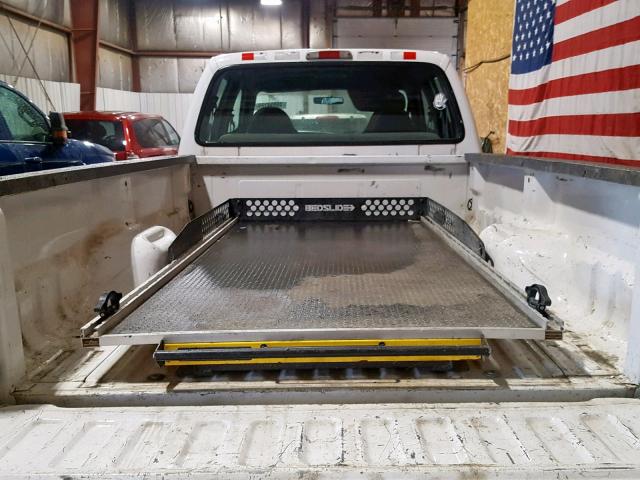 1FTSW31F4YEC85649 - 2000 FORD F350 SRW S WHITE photo 9