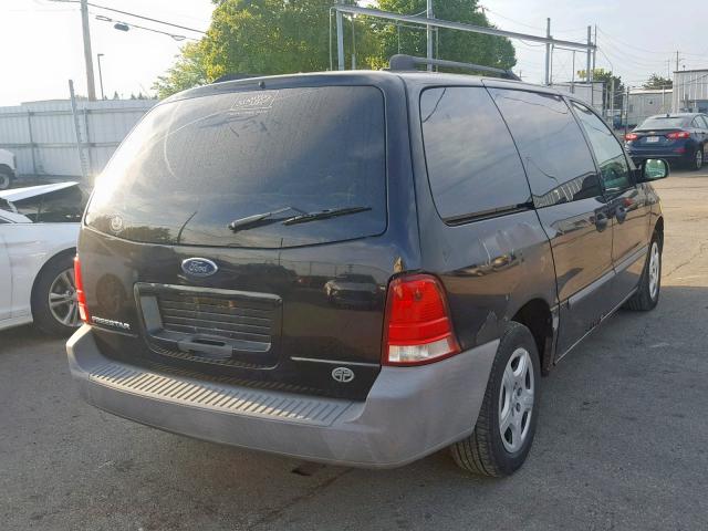 2FMDA51636BA39733 - 2006 FORD FREESTAR S BLACK photo 4