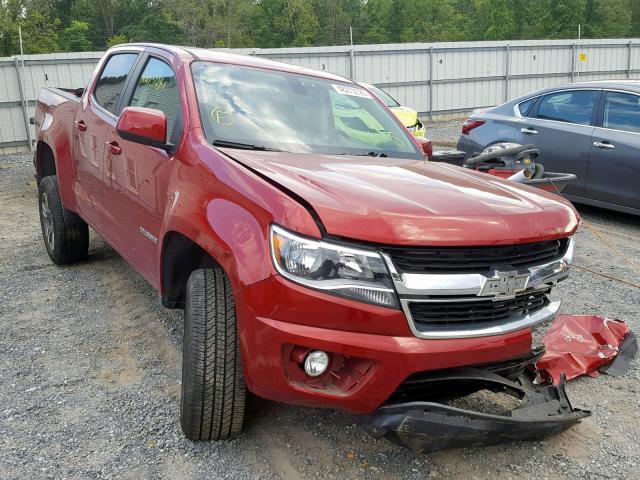 1GCGTCEN6H1214640 - 2017 CHEVROLET COLORADO L MAROON photo 1