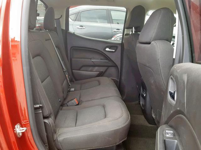 1GCGTCEN6H1214640 - 2017 CHEVROLET COLORADO L MAROON photo 6