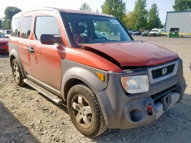 5J6YH28583L018024 - 2003 HONDA ELEMENT EX ORANGE photo 1