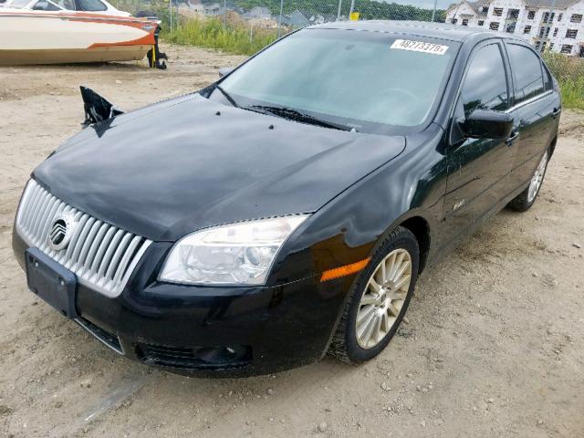 3MEHM08168R622598 - 2008 MERCURY MILAN PREM BLACK photo 2