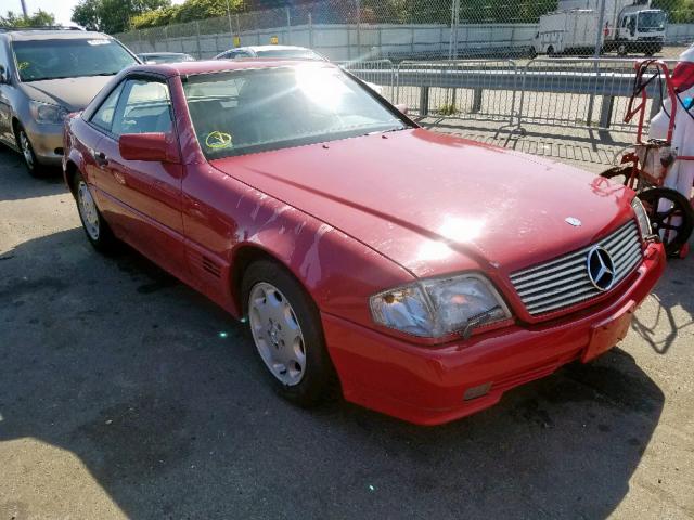 WDBFA67E5SF112318 - 1995 MERCEDES-BENZ SL 500 RED photo 1