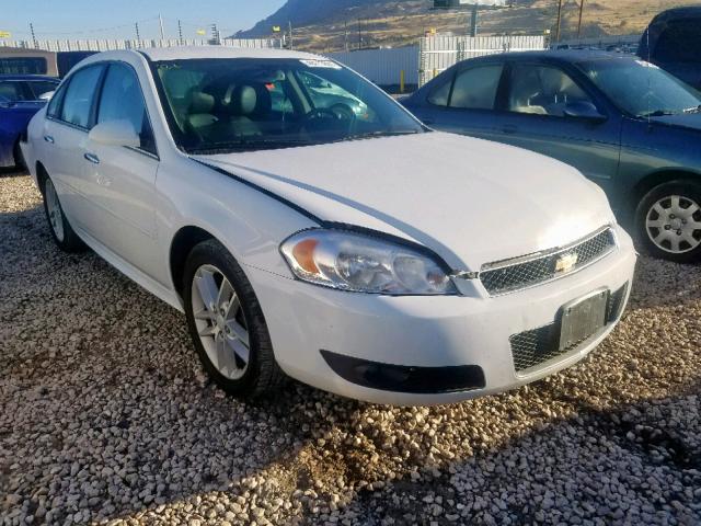 2G1WC5E35C1214467 - 2012 CHEVROLET IMPALA LTZ WHITE photo 1