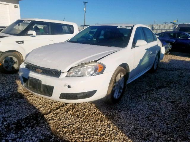 2G1WC5E35C1214467 - 2012 CHEVROLET IMPALA LTZ WHITE photo 2