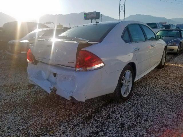 2G1WC5E35C1214467 - 2012 CHEVROLET IMPALA LTZ WHITE photo 4