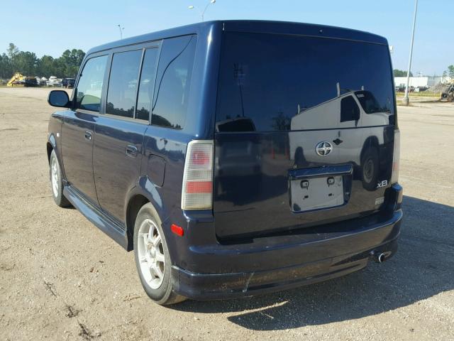 JTLKT324750177769 - 2005 TOYOTA SCION XB Көк фото 3