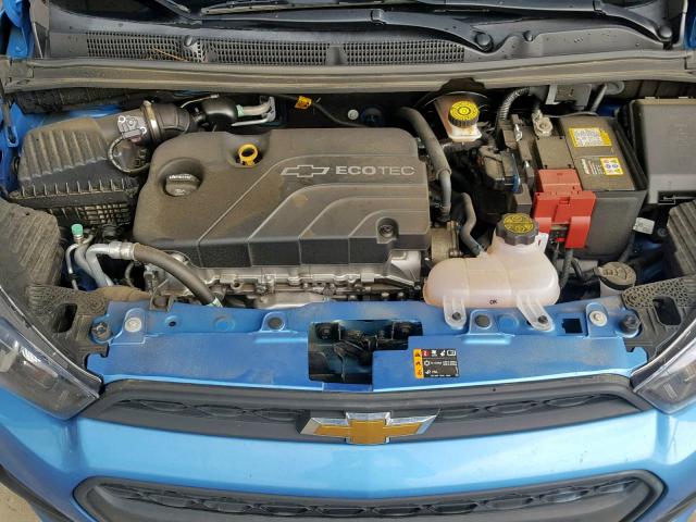 KL8CB6SA1HC840310 - 2017 CHEVROLET SPARK LS BLUE photo 7